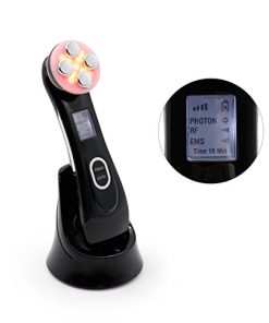 5 In 1 RF LED Photon Therapy Rejuvenation Face Skin Care Spa Beauty Device 5 In 1 RF LED Photon Therapy Rejuvenation Face Skin Care Spa Beauty Device -Black- TurboTech Co