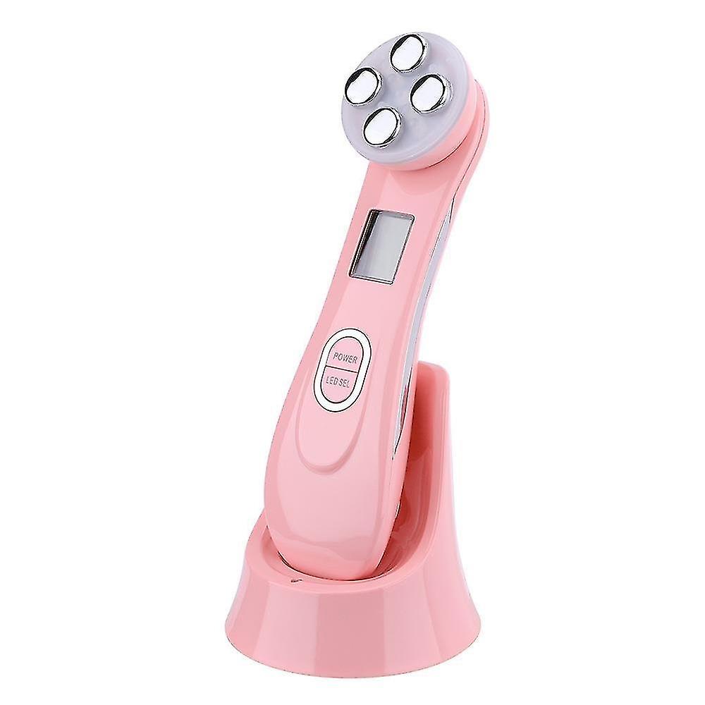 5 In 1 RF LED Photon Therapy Rejuvenation Face Skin Care Spa Beauty Device 5 In 1 RF LED Photon Therapy Rejuvenation Face Skin Care Spa Beauty Device -Pink- TurboTech Co
