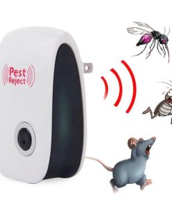 Electronic Ultrasonic Anti Mosquito Insect Pest Reject Mouse Repellent-TurboTech.co