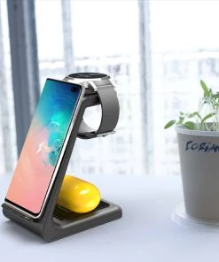 3-in-1 Stand Wireless Fast Charger TurboTech Co 2