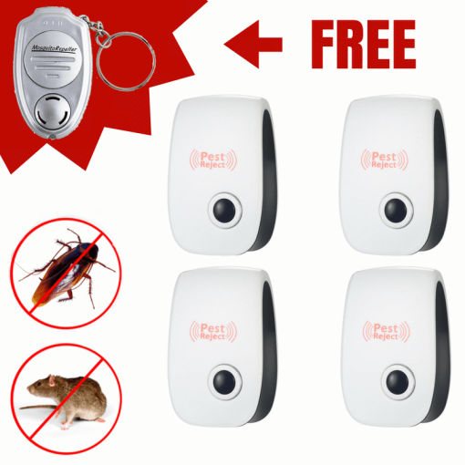 Electronic Ultrasonic Anti Mosquito Insect Pest Reject Mouse Repellent