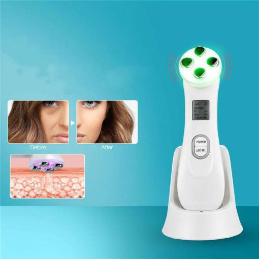 5 In 1 RF LED Photon Therapy Rejuvenation Face Skin Care Spa Beauty Device TurboTech Co