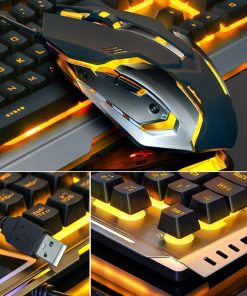 Wireless USB Gaming Keyboard and Mouse Set-TurboTech215