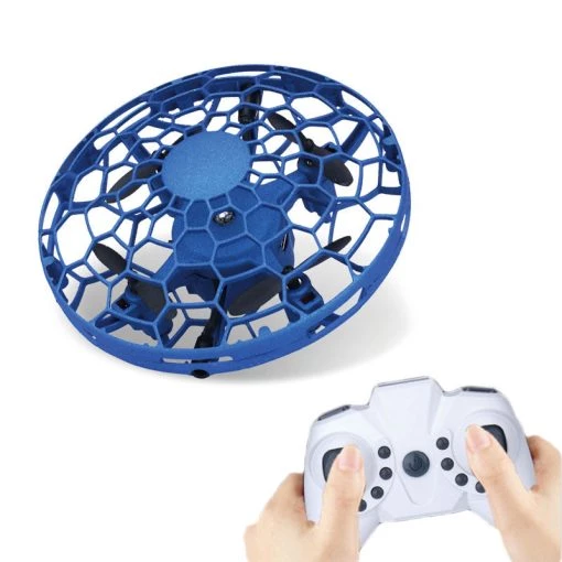 Flying Helicopter Mini Drone UFO RC Drone Infrared Induction Aircraft-TurboTech215