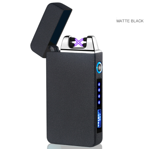 Double Charging Lighter AF Electric Lighter Touch Screen Flameless Windproof Pocket Rechargeable Lighter-TurboTech215