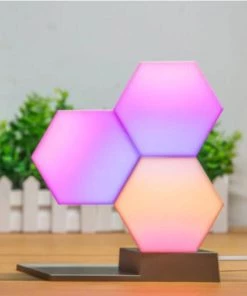 11 Pack Quantum Light LED Light Kit DIY RGB Colors Voice Control Smart Home TurboTech Co