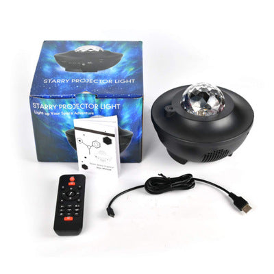 Starry Sky Projector Bluetooth USB Control Music Player LED Night RGB Light-TurboTech215