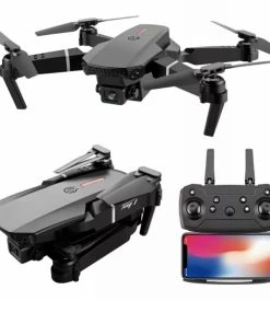 WIFI FPV Drone HD 4K Pixel Camera Foldable RC Quadcopter-TurboTech215