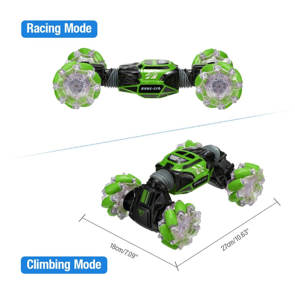 Remote Control Stunt Car Hand Gesture Sensing 4WD DoubleSided Twisting