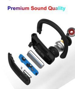 Bluetooth Headset 5.0 Wireless Earbuds With Ear Hook Stereo Headphones-TurboTech215