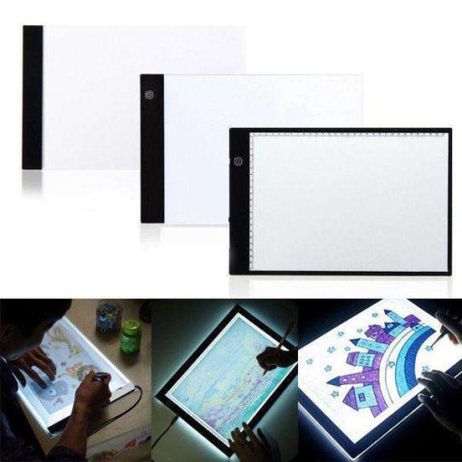 Ultra Thin A5 LED Drawing Board Tracing Lightbox Art Stencil Painting Copy Pad-TurboTech215
