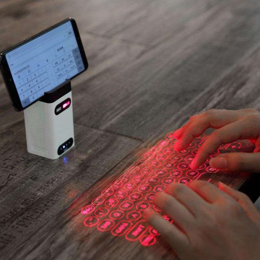 Wireless Bluetooth Keyboard Mini Virtual Laser Projection For Phone-TurboTech Co