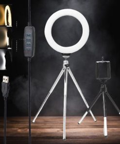 LED Ring Light Lamp Phone Selfie Camera Studio Video Dimmable Tripod Stand-TurboTech215