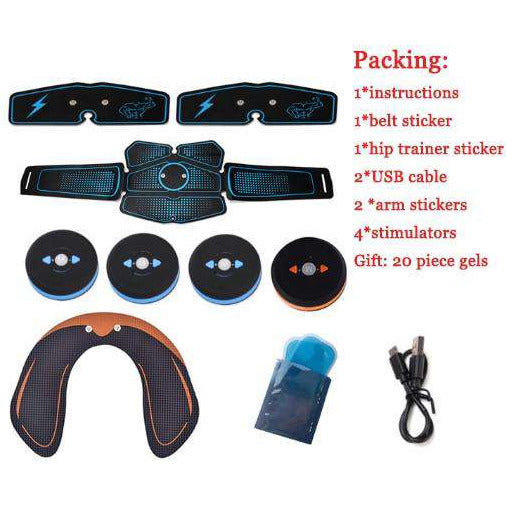 Wireless Abdominal Muscle Stimulator & Slimming Belt-TurboTech215