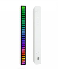 RGB LED Light Strip Music Sound Control 3D Display Pickup Rhythm Ambient Voice & APP Control-TurboTech215
