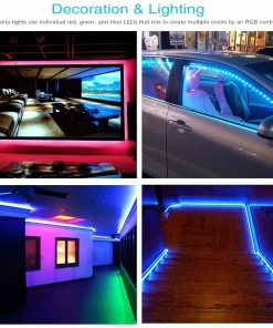 RGB LED Strip Light Fairy Lights Room TV Party Bar-TurboTech215