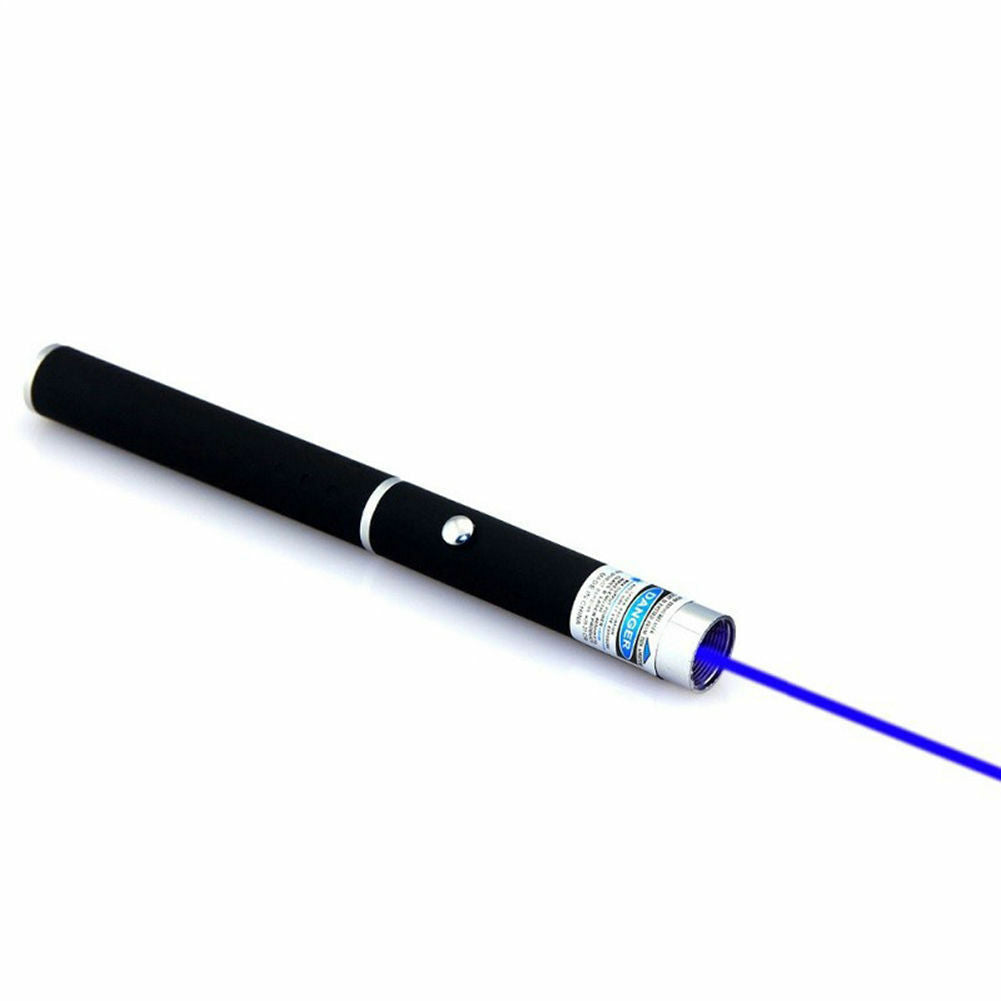 Purple Laser Pointer Pen Power Visible Beam Light W/ Battery - TurboTech Co