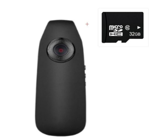 Portable Mini Video Camera One-click Recording Compatible with IOS & Androids Devices -TurboTech.co