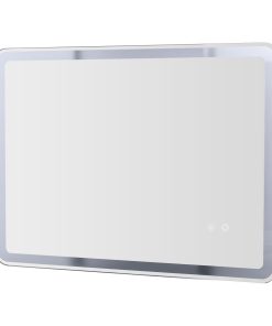 Bathroom LED Mirror Anti-Fog Dimmable Wall Mounted Vanity Mirror With Lights-TurboTech.co