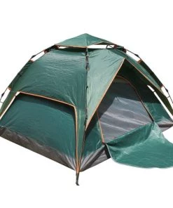 Double Deck Waterproof Pop Up Tent For Hiking Portable Automatic Tent For Camping 4 Person-TurboTech.co