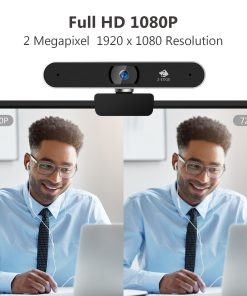 Full HD 1080P Auto Focus Webcam For PC, Desktop And Laptop