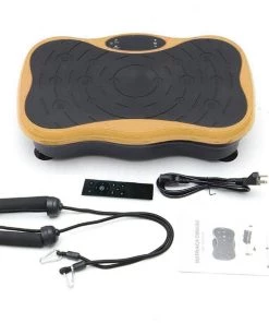 Body Vibration Machine Plate Platform Massager Music Fitness-TurboTech.co