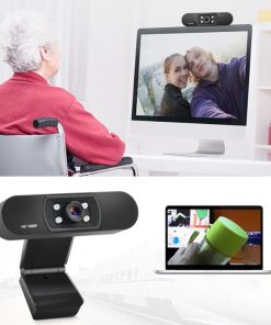 H800 1080P USB 2.0 HD Camera Webcam Clip Web Cam With Microphone For PC Laptop