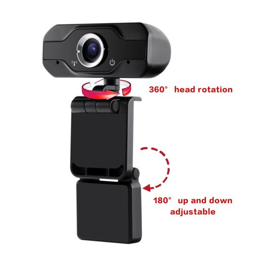 720P HD Megapixels USB2.0 Webcam Camera with MIC Clip-on for Computer PC Laptop TurboTech Co 4