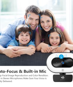 Full HD 1080P Webcam Auto Focus Web Camera For PC Desktop Laptop