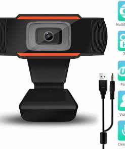 Auto Focusing Webcam HD 720P USB Web Camera Built-in Microphone For PC Mac Computer Laptop