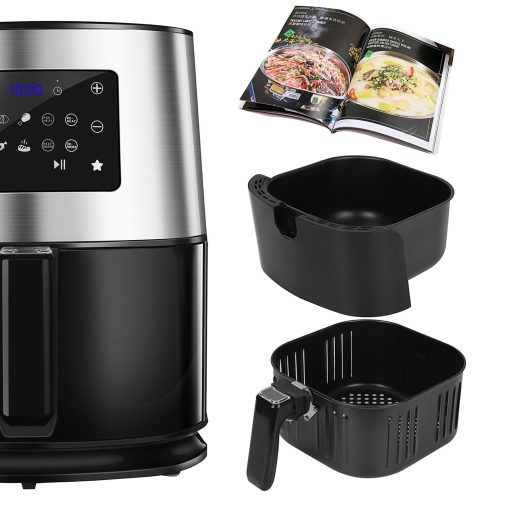 Multi-function Air Fryer Oven Oilless Cooker With 10 Preset LED Touchscreen Detachable Nonstick Basket Kitchen Appliances TurboTech Co 8