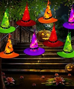 Witch Hat String Lights Halloween Decorations-TurboTech.co
