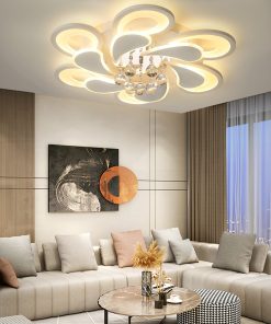 LED Crystal Ceiling Lamp Living Room Bedroom TurboTech Co 2