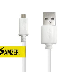 Universal Micro USB to USB 2.0 Data Sync and Charge Cable 1ft TurboTech Co