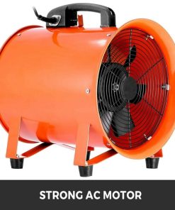 Ventilator Blower Fan Cylinder Fan 12Inch 520W 3300r/min Strong