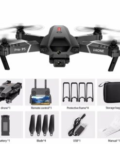 4K Dual Camera Smart Quadcopter Drone Flying Toy Plane