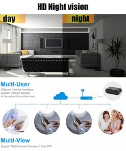 HD Hidden Camera Night Vision With WiFi  For Home Security TurboTech Co 2