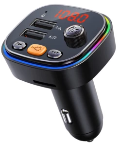 Dual USB Fast Car Charger Bluetooth MP3 Player TurboTech Co 2