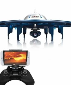 WiFi RC UFO Drone With Camera Kids Toy Quadcopter UFO Drone TurboTech Co