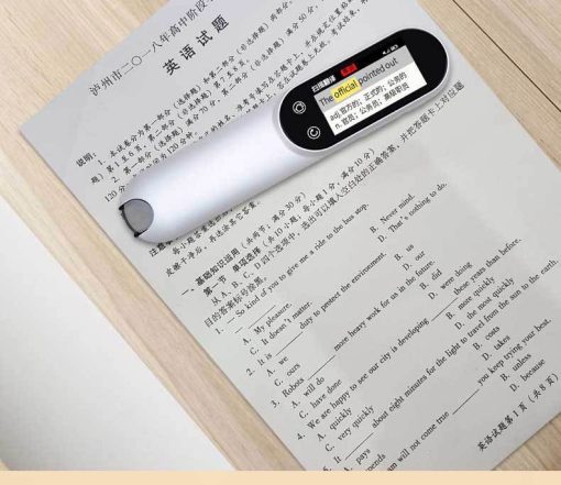 Smart Scanning Translation Pen Three-generation Dictionary WiFi Version English Textbook Synchronization and Reader TurboTech Co 4