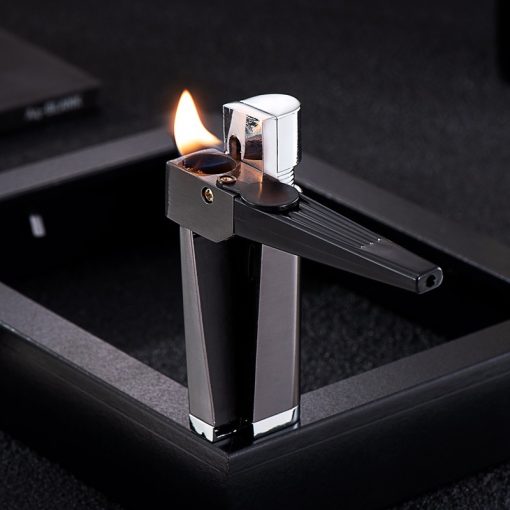 Pipe Lighter Creative Foldable Metal Lighter Combination Portable Folding Smoking Gadget TurboTech Co