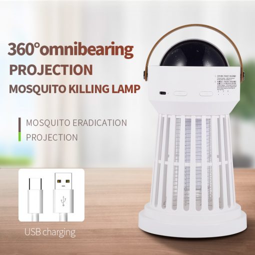 2 In 1 Electric Mosquito Killer Lamp Star Ceiling Projection Kill Mosquitoes For Outdoor And Indoor TurboTech Co 3