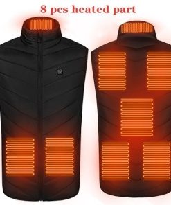 Heated Vest Washable Usb Charging Electric Winter Coat TurboTech Co 2