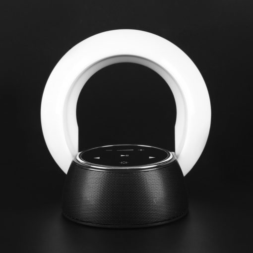 Creative Bluetooth Subwoofer Desk Lamp Stereo Speaker LED Stepless Dimming Folding Touch Atmosphere Night Light TurboTech Co