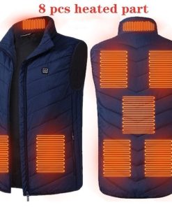 Heated Vest Washable Usb Charging Electric Winter Coat