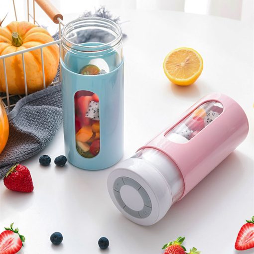 Portable Blender Electric Fruit Juicer Rechargeable Smoothie Mini Fruit/ Vegetable Juice Maker Handheld Kitchen Mixer TurboTech Co 2