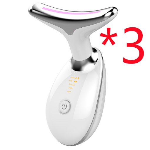 EMS Thermal Electric Microcurrent Wrinkle Remover Neck Lifting And Tighten Massager LED Photon Face Beauty Device TurboTech Co 10