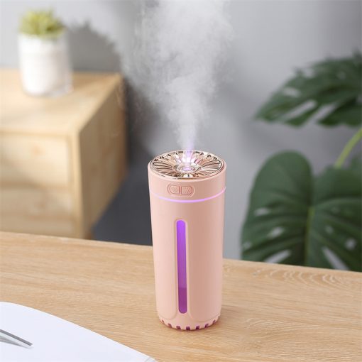 USB Wireless Air Humidifier – Ultrasonic, Colorful Lights, Quiet, Rechargeable Mist Maker for Car & Home TurboTech Co 8