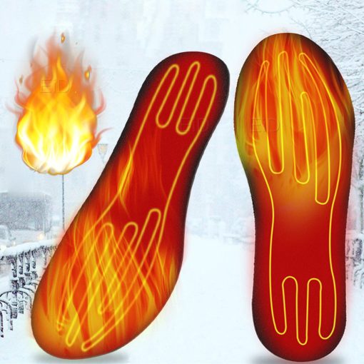 USB Heating Insoles Pad Feet Heated Shoes Heater Can Be Cut Winter Warmers For Boots Sneaker Shoes TurboTech Co 7