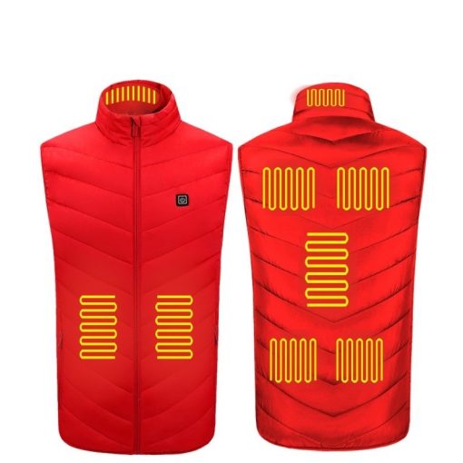 Heated Vest Washable Usb Charging Electric Winter Coat TurboTech Co